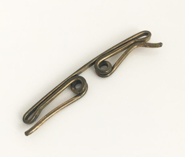 antieke collar clip kraagspeld