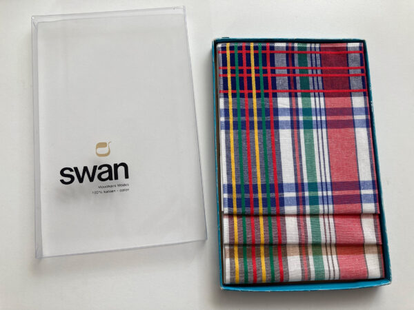 vintage zakdoekjes van Swan te koop